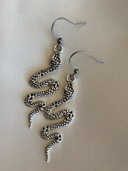 Boucles oreilles serpent Comme un ange