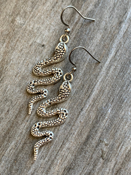 Boucles oreilles serpent Comme un ange