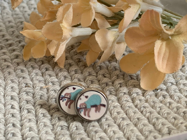 Cabochon paresseux Comme un ange