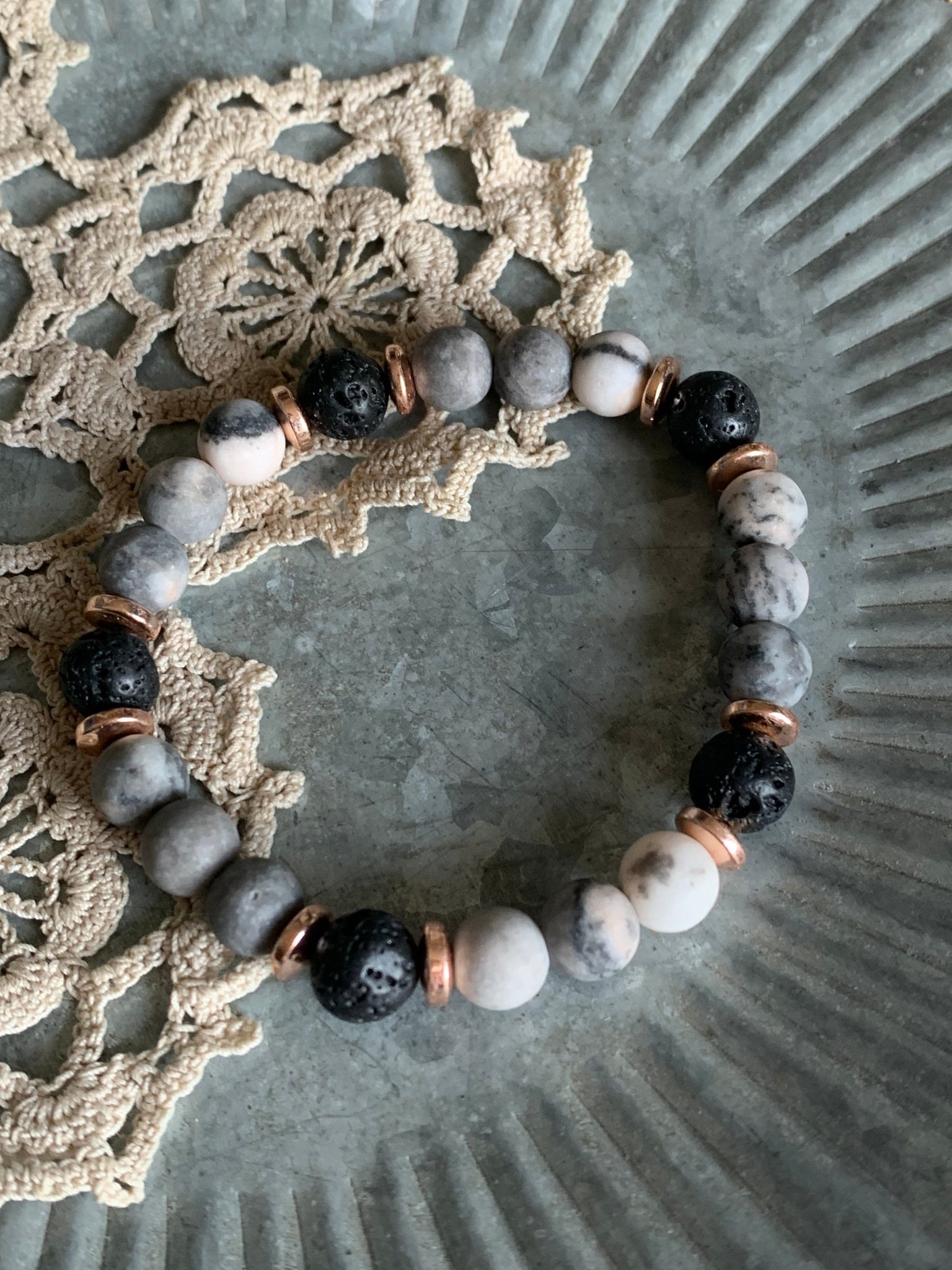 Bracelet pierre de soleil Comme un ange
