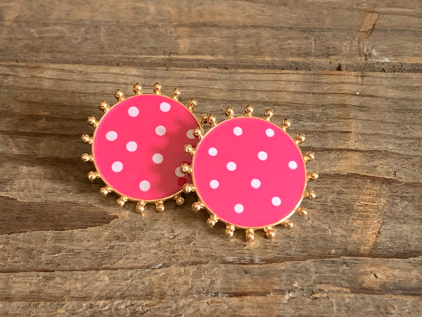 Cabochon virus rose Comme un ange