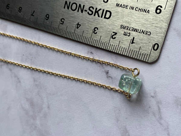 Collier pierre de mer Comme un ange