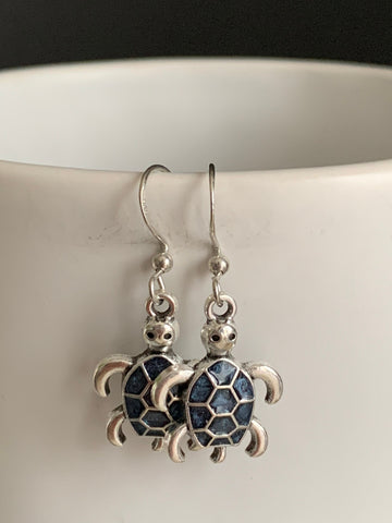 Boucles d’oreilles tortue marine Comme un ange