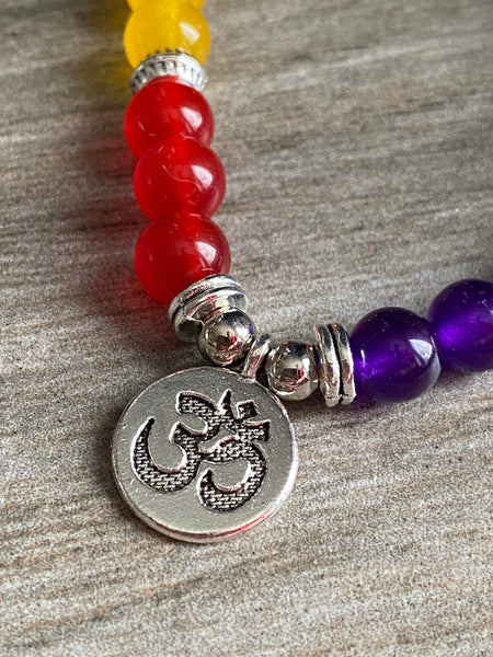 Bracelet 7 chakras Comme un ange