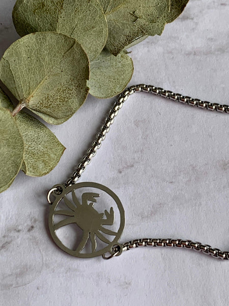 Bracelet stainless signe zodiaque Cancer Comme un ange
