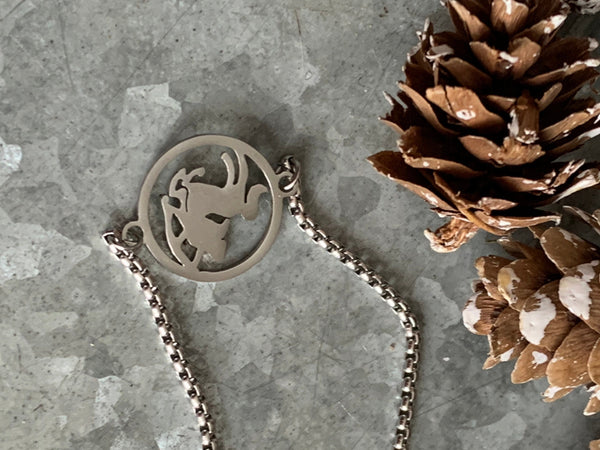 Bracelet stainless signe zodiaque Sagittaire Comme un ange
