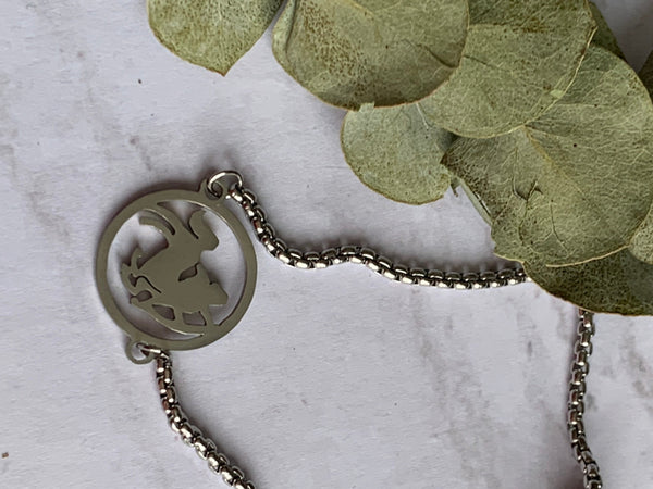 Bracelet stainless signe zodiaque Sagittaire Comme un ange