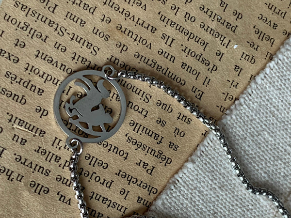 Bracelet stainless signe zodiaque Sagittaire Comme un ange