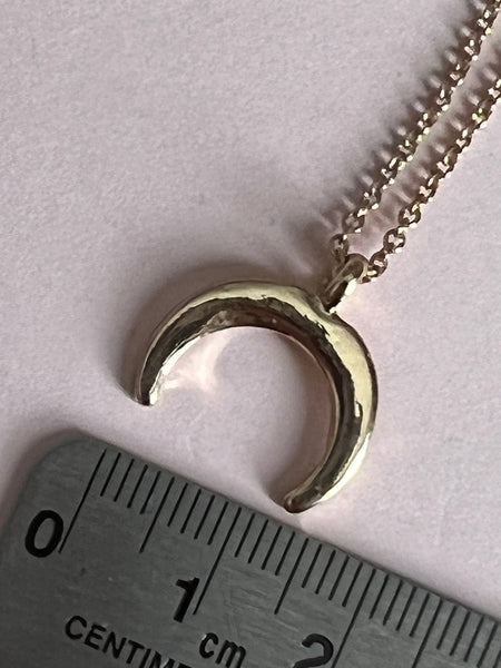Collier croissant de lune Comme un ange