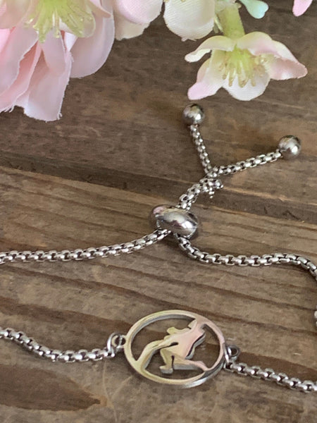 Bracelet stainless signe zodiaque verseau Comme un ange