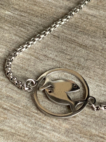 Bracelet stainless signe zodiaque poisson Comme un ange