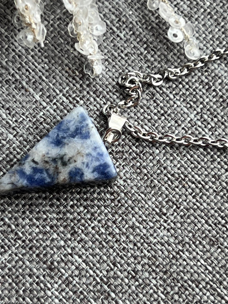 Collier pendentif soladite Comme un ange