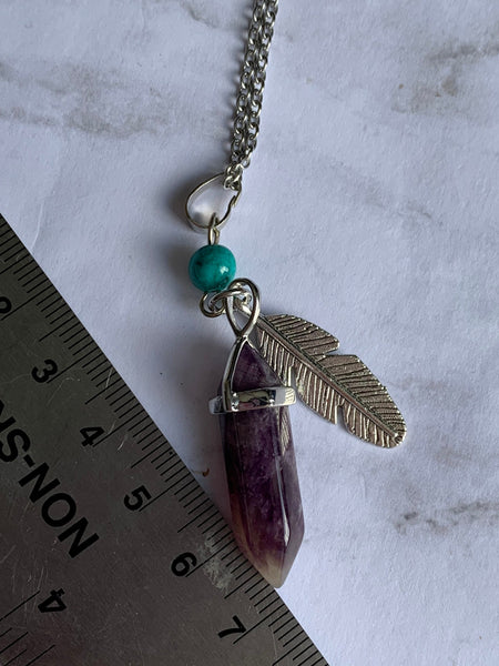 Pendule améthyste Comme un ange