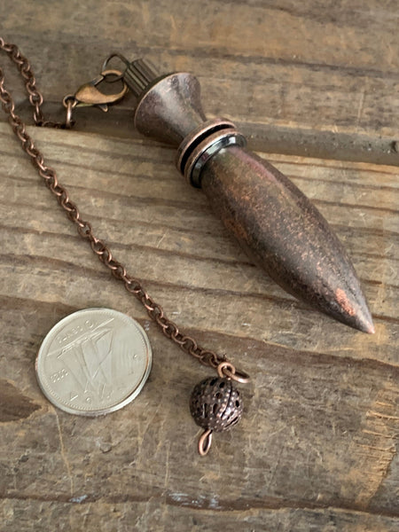 Pendulum bronze Comme un ange