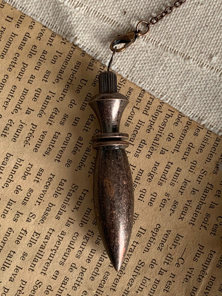 Pendulum bronze Comme un ange