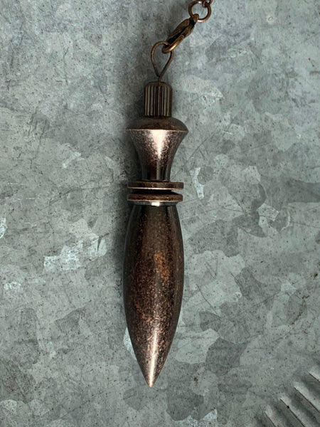 Pendulum bronze Comme un ange