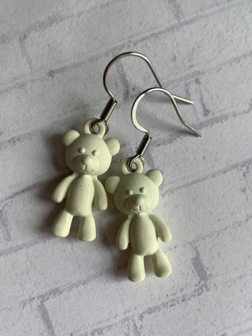Boucles d’oreilles petit ours Comme un ange