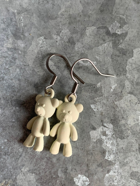 Boucles d’oreilles petit ours Comme un ange