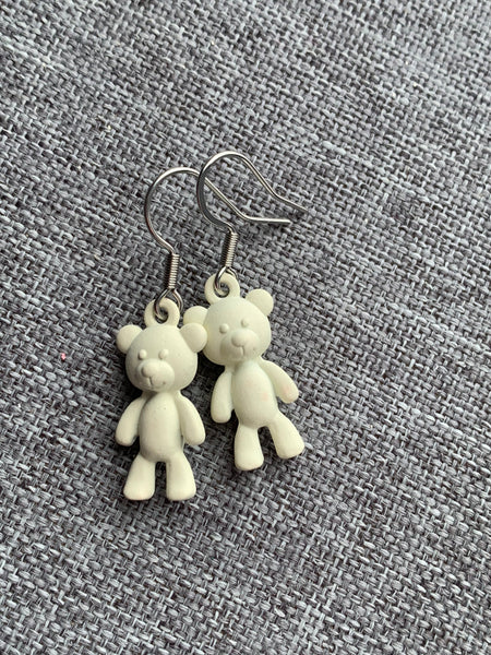 Boucles d’oreilles petit ours Comme un ange