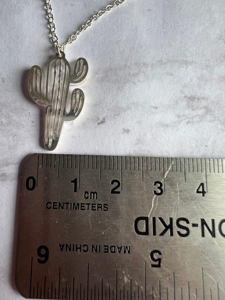 Collier stainless cactus Comme un ange
