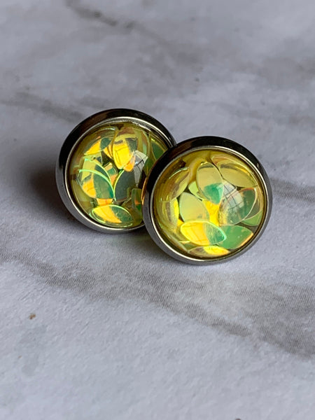 Cirena Cabochon légèreté petite sirène couleur jaune Comme un ange