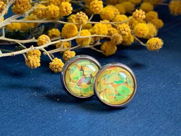 Cirena Cabochon légèreté petite sirène couleur jaune Comme un ange