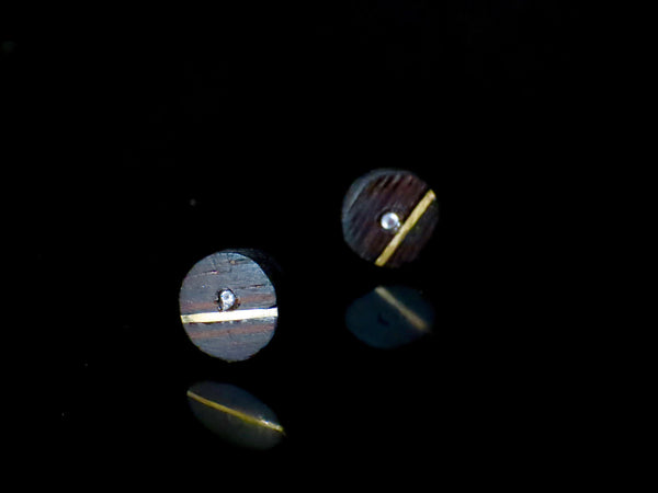 boucles d oreilles,Stud Earrings, Wood Earrings, Stud Earrings, Wood Stud Earrings, Men’s Earrings, Earring for men, Comme un ange