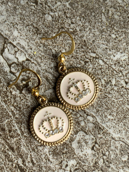 Boucles oreilles soit la reine de ta vie Comme un ange