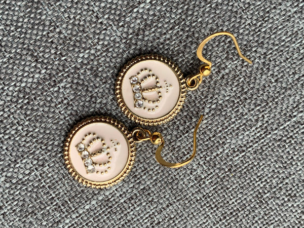 Boucles oreilles soit la reine de ta vie Comme un ange