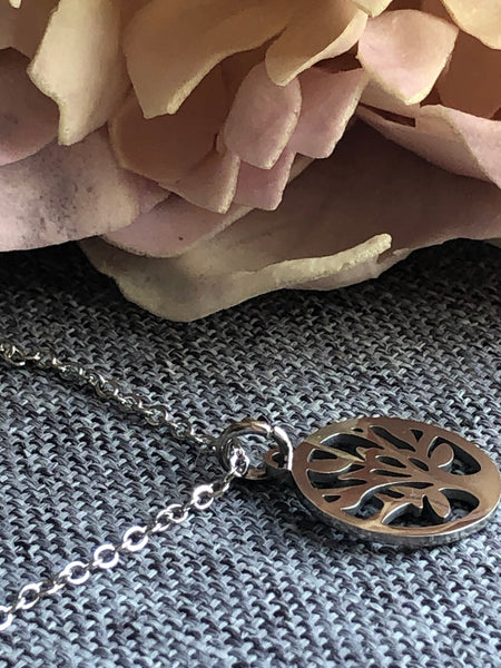 Collier stainless arbre de vie Comme un ange