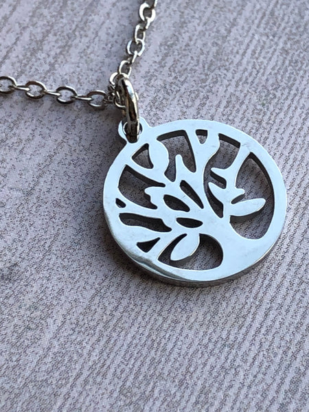Collier stainless arbre de vie Comme un ange