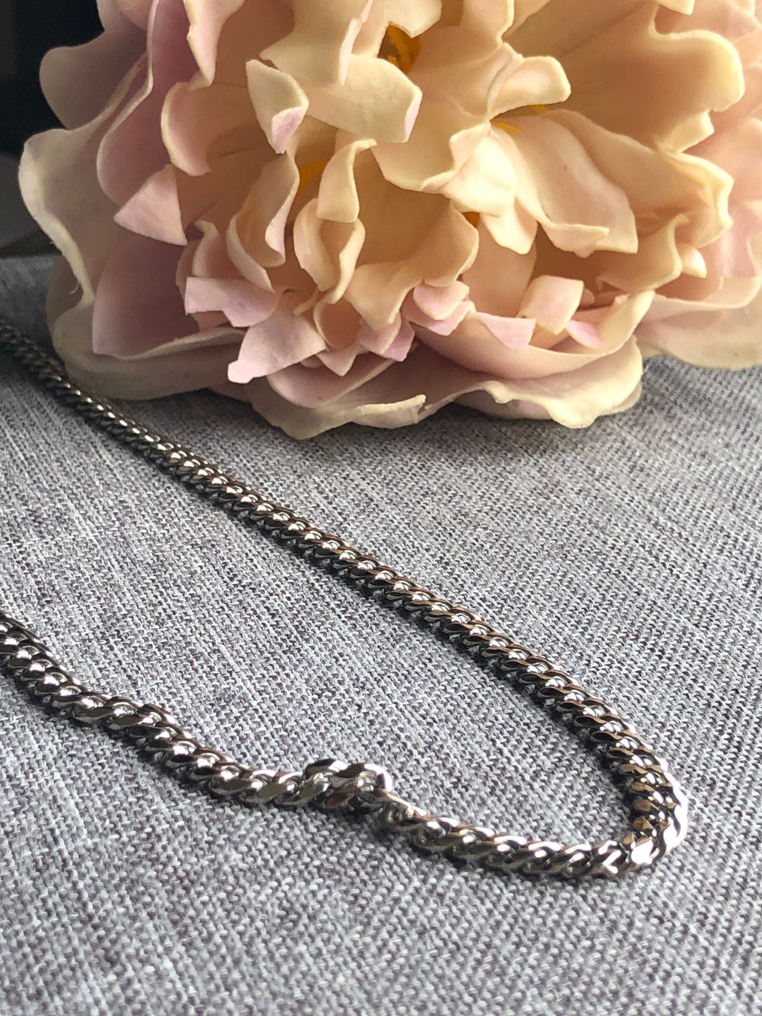 Large Chaîne stainless homme Comme un ange
