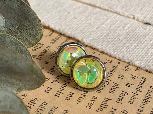 Cirena Cabochon légèreté petite sirène couleur jaune Comme un ange
