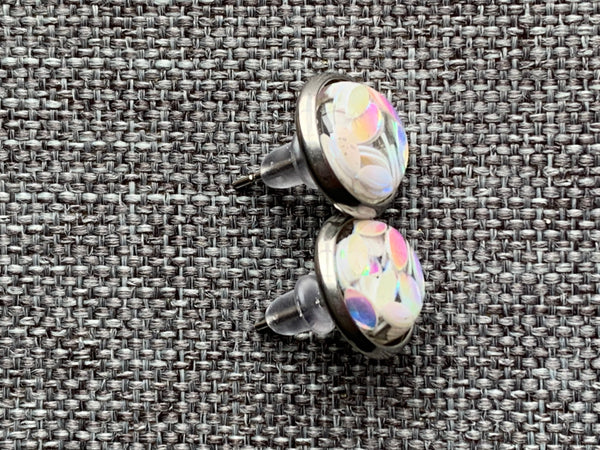Cabochon légèreté petite sirène couleur blanc rose mauve bleu Comme un ange