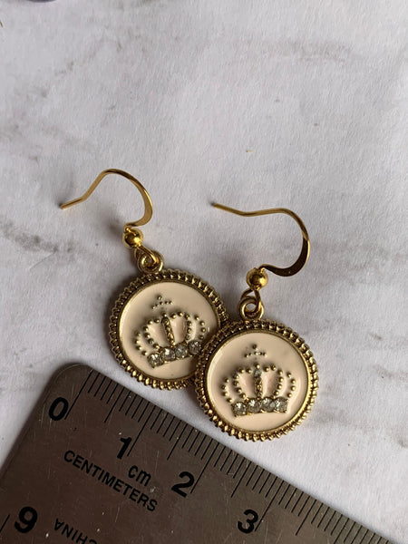 Boucles oreilles soit la reine de ta vie Comme un ange