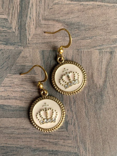 Boucles oreilles soit la reine de ta vie Comme un ange