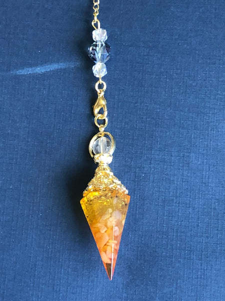 Pendule jaune Comme un ange