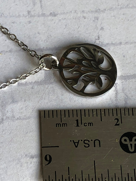 Collier stainless arbre de vie Comme un ange