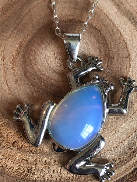 Collier petite grenouille Comme un ange