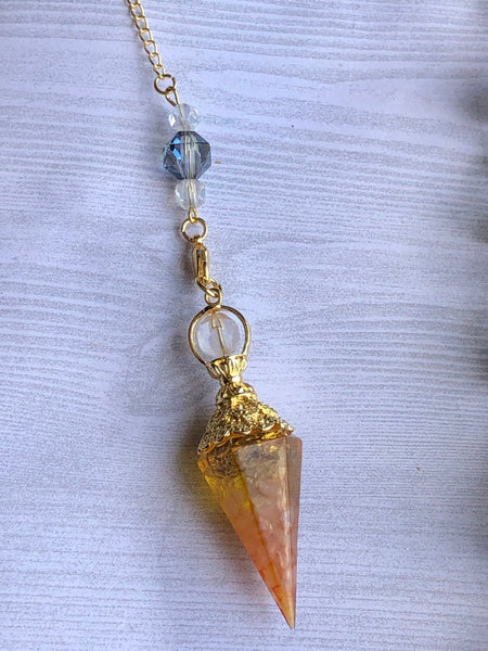 Pendule jaune Comme un ange