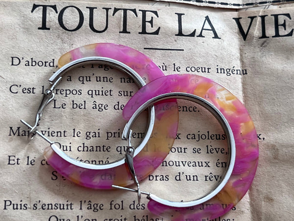 Anneau limonade rose Comme un ange