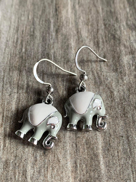 Boucles oreilles éléphant Comme un ange