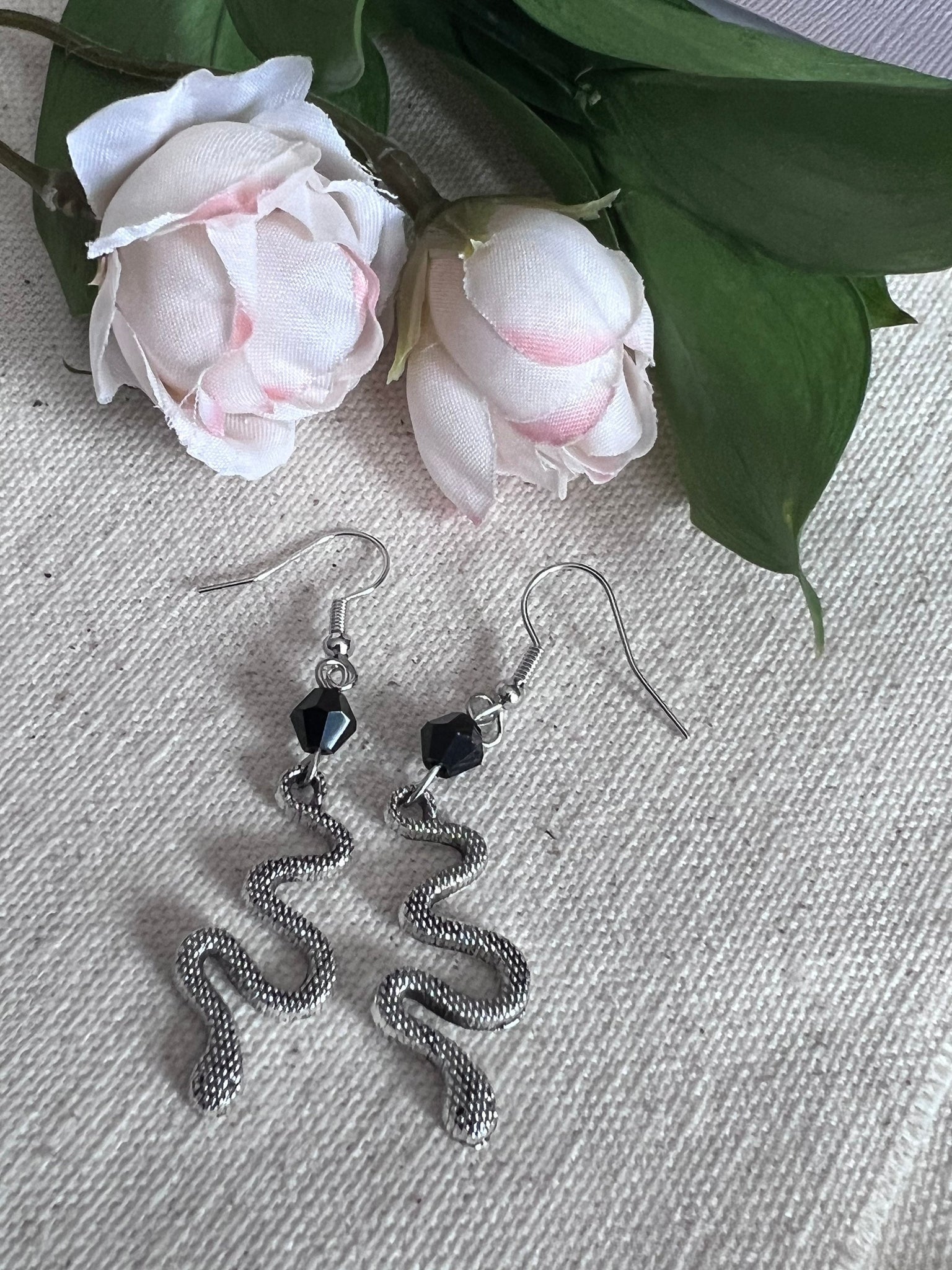 Boucles oreilles serpent Comme un ange