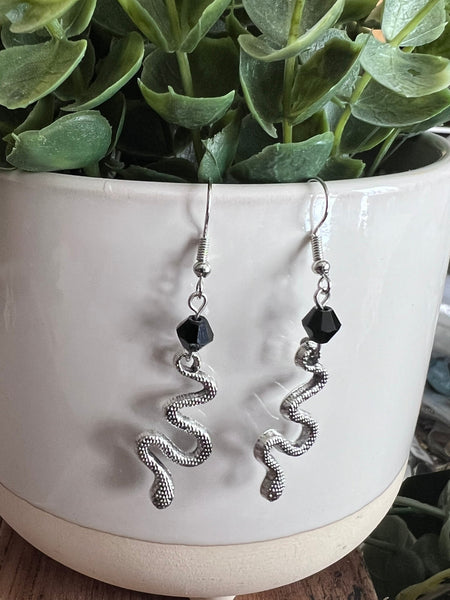 Boucles oreilles serpent Comme un ange