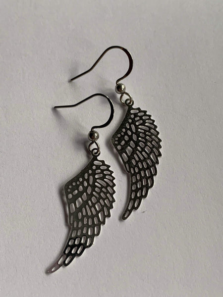 Boucles oreilles ailes ange Comme un ange