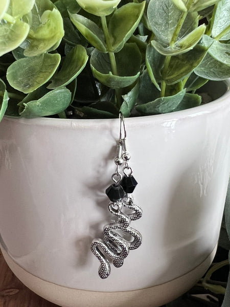 Boucles oreilles serpent Comme un ange