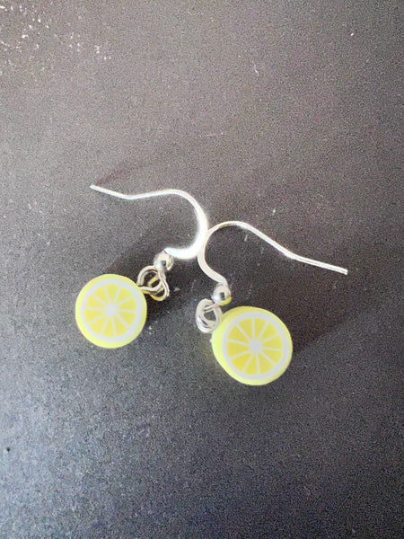 Boucles oreilles citrons Comme un ange