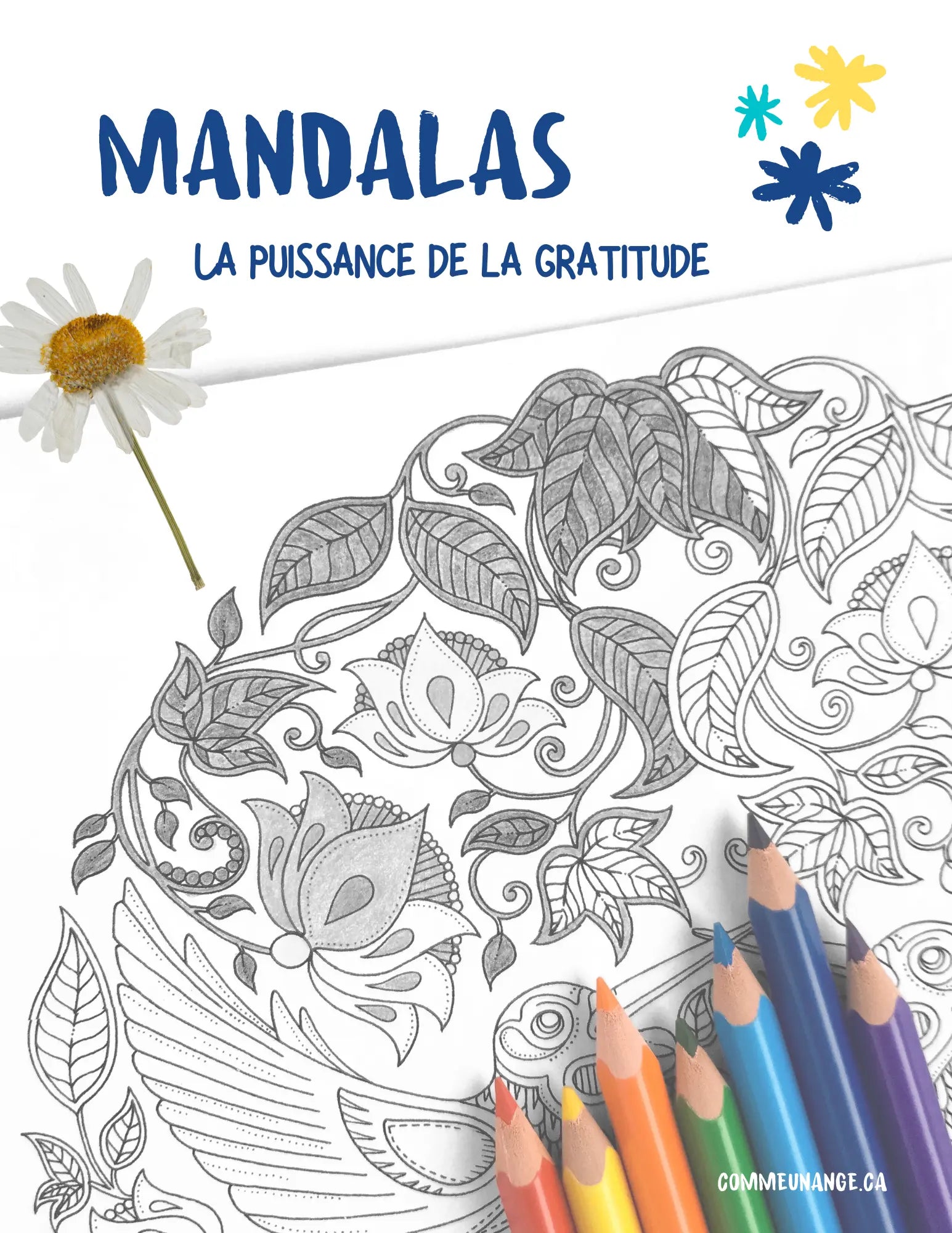 MANDALAS GRATITUDE  LIVRE PDF A IMPRIMER ET COLORIER